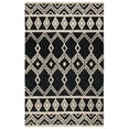thumbnail image 2 of SAFAVIEH Abstract Torrey Geometric Wool Area Rug, Black/Ivory, 4' x 6', 2 of 12