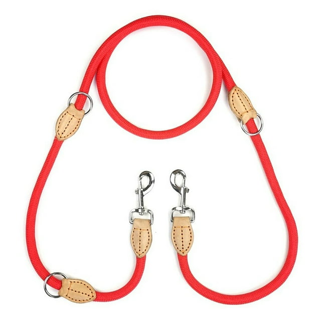 2 In 1 Dog Leash 360° No Tangles Pet Safety Traction Rope Outdoor Training Strap Pet Product For Daily Walking Training
