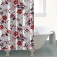 thumbnail image 4 of Pioneer Flower 72x84in Shower Curtain,Bathroom Decorative Shower Curtains Set with 12 Hooks,Modern Waterproof Washable Shower Curtain, 4 of 4