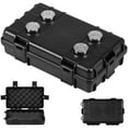 thumbnail image 5 of FUYGRCJ Magnetic Key Holder Under Car Hide a Key Magnetic Key Case 4 Magnets Hidden Key Holder Waterproof Magnetic Key Hider Black Magnetic Key Box 7.48x4.33x1.96inch Magnetic Safe Box, 5 of 10