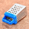 thumbnail image 3 of Windfall 3PCS Professional Box Grater Stainless Steel with 4 Sides Best for Parmesan Cheese Vegetables Ginger Mini 4 Sides Stainless Steel Vegetable Julienne Peeler Grater Kitchen Gadgets, 3 of 7