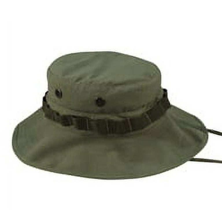 Rothco 5702 Vintage Vietnam Style Boonie Hat, Olive Drab - Size