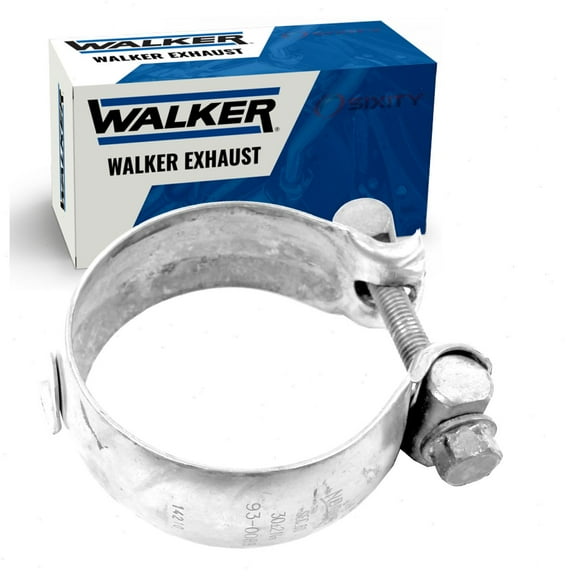 Walker Right Exhaust Clamp compatible with Jeep Grand Cherokee 3.6L V6 2011-2017