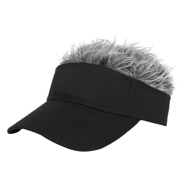 Visière Réglable avec Perruque Chapeau de Baseball à la Mode pour Hommes et Femmes Visière pour Cheveux