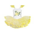 thumbnail image 1 of Girls Dress Cute Tutu Dancing Yellow Ballet Dress 2-3, 1 of 6