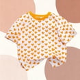 thumbnail image 4 of Aofany Baby Toddler Girls Printed T Shirt 6Months-8Years Short Sleeve Crew Neck Summer Tops Tees for Casual Daily, 4 of 8