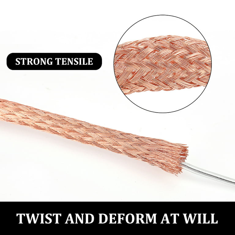 THICK TWISTED WIRE - Tinned Copper (silver color) 14 gauge - 5 foot Roll 