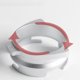 thumbnail image 2 of Embudo de dosificación de café Café Portátiles De 54 Mm Funnel Funnel Funnel Fits Para Breville Silver plata Magideal Embudo de dosificación de café, 2 of 6