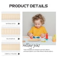 thumbnail image 2 of 3pcs Wooden Children Rolling Stick Handmade Craft Tool Clay Tool Diy Supply Kids Rolling Pin, 2 of 9