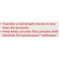 thumbnail image 6 of SanDisk 128GB Ultra USB 3.0 Flash Drive - 130MB/s - SDCZ48-128G-AW46, 6 of 11