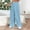 501_Light Blue, variant on Linen Pants Women Solid Faux Linen Pocketed Strap Casual Fashion Baggy Pants,White 2XL