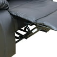 thumbnail image 4 of Semi PU and PVC 3-Seat Sofa - Modern Sofa with Intelligent Functions, Solid Wood Frame, and High-Quality Sponge for Living Room, 4 of 12