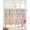Light Beige, variant on Pink Beige Flowers Sheer Curtains 39 Inch Length 2 Panels Set for Living Room/Bedroom, Spring Floral Elegant Pastoral Rustic Kitchen Curtains Grommet Semi-Sheer Curtains Window Treatments 27.5"x39"x2