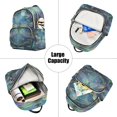 thumbnail image 5 of JIALIOU Mini Backpack Purse for Women Quilted Casual Daypack Small Travel Shoulder Bag, Beautiful Dragonflies, 5 of 7