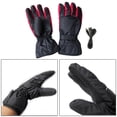 thumbnail image 4 of Guantes térmicos de motocicleta Guante térmico cálido de invierno para acampar al Senderismo Calentador de manos para hombres Mujeres USB rojo negro shamjiam Guantes eléctricos calentados, 4 of 5
