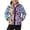 Colorful Leopard Print Pattern, variant on Casual Toddler Boys Girls Fleece Jacket for Fall Baseball, Rainbow Leopard Print Windproof Kids Polar Fleece Jacket Outwear Polyester Zip up Fleece Jacket