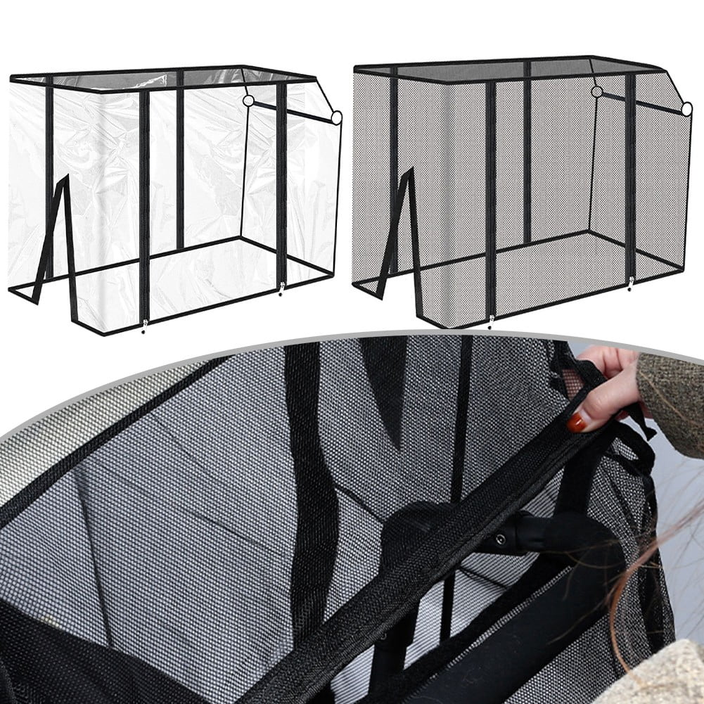 Arkzeo Camping Wagon Cart Trolley Rain Cover Garden Wagon Stroller Cart Mesh Net Cover Rain Cover