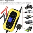 thumbnail image 4 of Portable Automatic Battery Charger with LCD Display Pulse Repair Charger 12V 6A for Motorcycle SUV AGM for Cars Motorcycle RV SUV ATV, 4 of 9