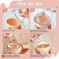 thumbnail image 3 of New Light Bulbs Frozen Ice Ball Mold Whiskey Round Cube Novelty Food-Grade Silicone Tray Creative Bar Tool, 3 of 5