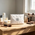 thumbnail image 6 of YiJuHui Large Capacity Makeup Bag, Travel Cosmetic Case with Soft Quilted Nylon, Waterproof Toiletry Organizer for Women, Portable Pouch for Toiletries and Accessories, 6 of 6