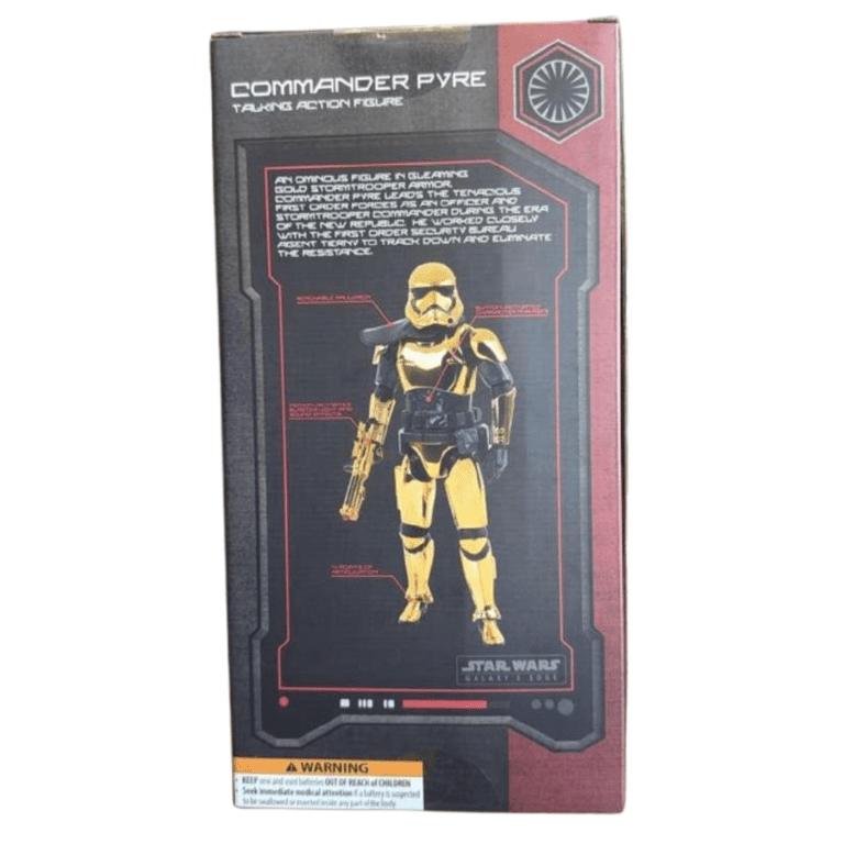 Disney Parks Star Wars Black Series Commander Pyre Action Figure