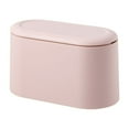 thumbnail image 3 of Desk Trash Can Plastic Desktop Bin Portable Practical Table Waste Dustbin Sundries Barrels Box for Living Room Office Car Blue, 3 of 7
