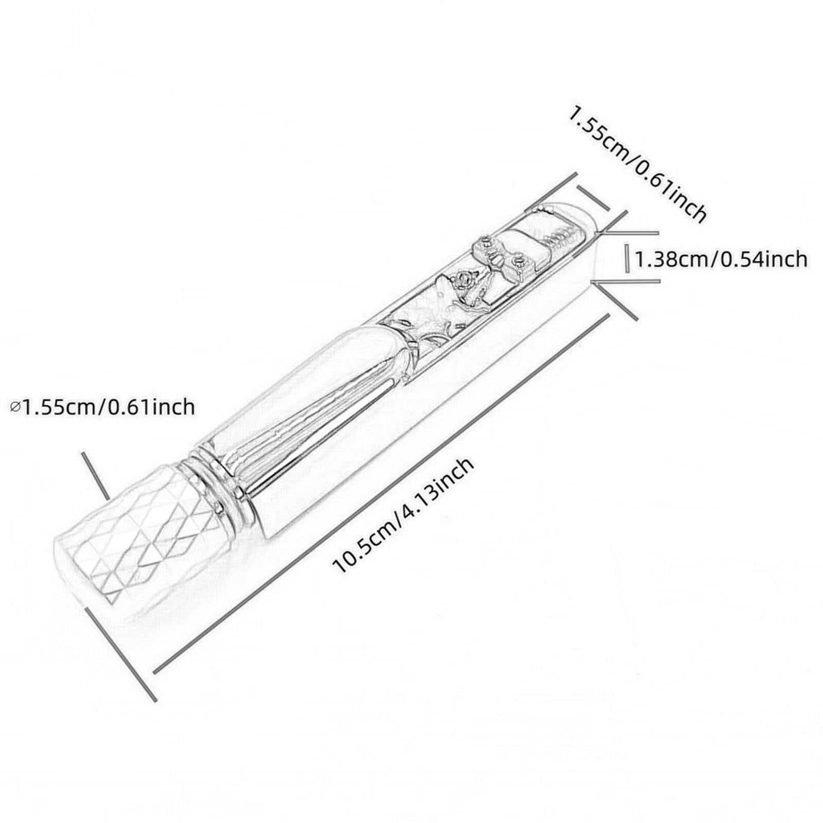 Guitar Bridge System Headless Tailpiece String Lock Zinc Alloy Durable Easy Install for Bass Guitar Parts