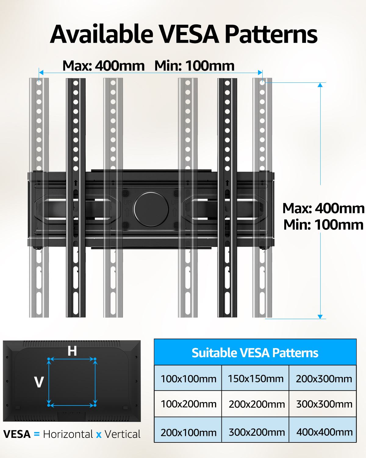 Mount Pro Full Motion TV Wall Mount, 26-70 Inch photo 3