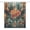 style-1, variant on Boho Vintage Floral Shower Curtain Modern Home Bathroom Bathtub Decor Waterproof Fabric with 12PCS Hooks