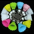 thumbnail image 1 of OPOLSKI Mini Badminton Pendant Keychain Key Ring Holder Backpack Pouch Sky Blue, 1 of 8