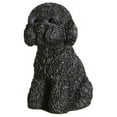 thumbnail image 3 of Petorama Handmade Mini Poodle Resin Statue 1-6 in Black (Set of 2), 3 of 11