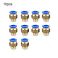 thumbnail image 2 of 10 Pieces Home Portable Threaded Interface Pneumatic Hose Connector Household Office Reusable Fast Release Pipe Connectors Hardware PC10-02, 2 of 9