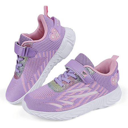 

Kids Teens Girls Sneakers Lightweight Breathable Soft-soled Running Shoes