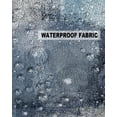 thumbnail image 4 of Watercolor Outdoor Pillow Covers Set of 2,Geometric Oil Painting Squares Decorative Waterproof Throw Pillow Case,Blue Grey Gradient Cushion Pillowcases for Couch Garden Patio,20x12In, 4 of 6