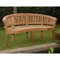 thumbnail image 5 of Curve 3 Seater Bench Extra Thick Wood, 5 of 9