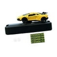 thumbnail image 1 of Xuanheng 1/64 Car Model Toy with Parking Number Plate Ornament Automotive Accessories Yellow, 1 of 8