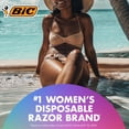 thumbnail image 3 of BIC Soleil 3 Colors Women's Disposable 3 Blade Razors, Colorful Handles and Moisture Strip, 10-Pack, 3 of 10