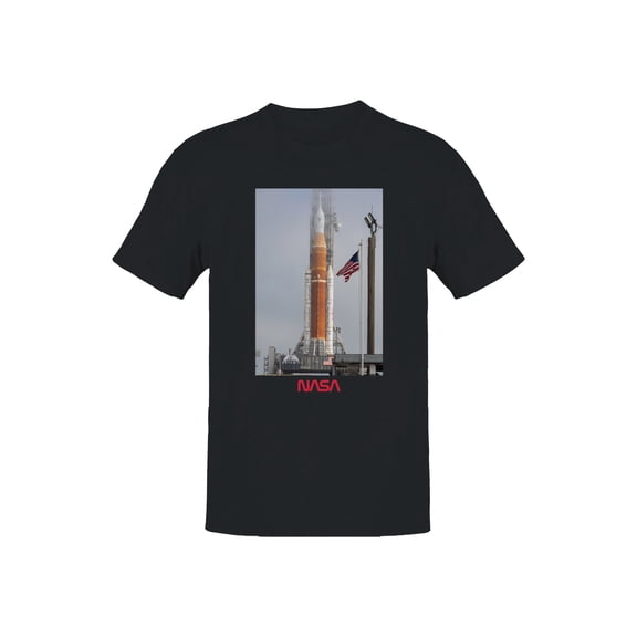 Officially Licensed Nasa Artemis I Rocket Launch by NASA Men's T-shirt