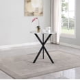 thumbnail image 2 of Kenzo Round 32-inch Galvanized Steel Bistro Bar Table Silver, 2 of 7