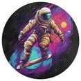 thumbnail image 3 of Space Astronaut Round Rugs -Washable Non-Slip Small Round Area Rug Throw Soft Circle Rugs for Bedroom, Modern Print Indoor Carpet for Entryway Sofa Living Room, 3 of 7