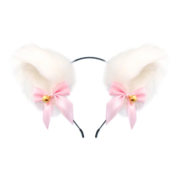 Up to 65% Off Cat Ears Headband Cosplay Party Hairpin Necklace Rings Earring Jewelry on Clearance