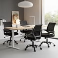 thumbnail image 4 of Atilioo Ergonomic Office Chair with Lumbar Support, Computer Desk Mesh Chair with Height Adjustable 360° Swivel, Fixed Armrest, Black, 4 of 12