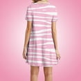 thumbnail image 4 of Costumes d'Halloween Aguichant pour Femmes Robe de Soirée Mode Imprimé Vintage Manches Courtes Col Rond Robe pour Femmes 2023 en Liquidation, 4 of 6