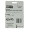 thumbnail image 2 of Shaw 1.25" Cream Peel Back Felt Carpet Saver Pads 4 Units, 2 of 2
