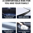 thumbnail image 4 of YSTIANN Car Sun Shade, Large Windshield Protector - UV Blocking Visor Extender for Summer, Essential Interior Car Accessories & Heat Reduction Shield WJ85-4719, 4 of 6