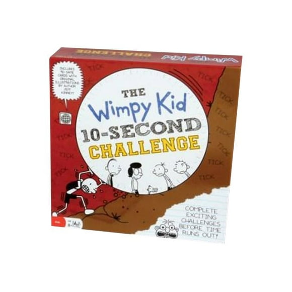 Pressman - Diary of a Wimpy Kid 10 Second Challenge Game - board game, action/skill game