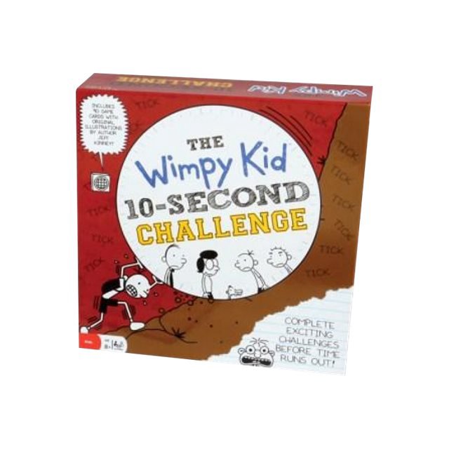 Pressman - Diary of a Wimpy Kid 10 Second Challenge Game - board game, action/skill game