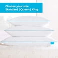 thumbnail image 3 of Almohadas Linenspa Queen Memory Foam Gel Refrescante Personalizables, 3 of 9