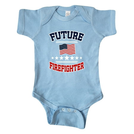 

Inktastic Future Firefighter Outfit Gift Baby Boy or Baby Girl Bodysuit