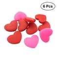 thumbnail image 2 of 6 PCS Silicone Tennis Racket Vibration Dampeners Heart Shape Tennis Racquet Absorbers Tennis Racket Strings Dampers for Players (Red and Rosy), 2 of 7